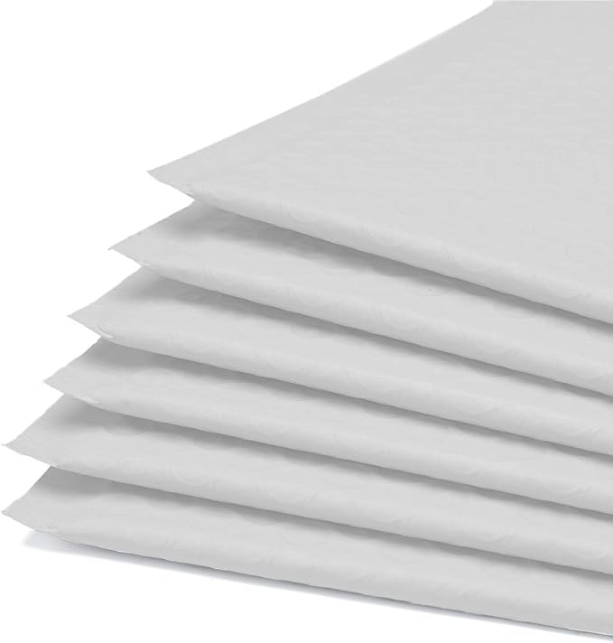 9.5x14.5 inches Poly Bubble Mailer Self Seal Shipping Envelopes 2.5 Mil 100 Pack