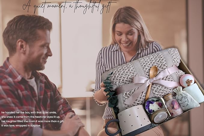 Thinking of You Gift Baskets for Women -Brithday Gift,Best Friend/Sister Gifts,/Self Care Package ,After Surgery, Sympathy Gifts, Get Well Soon Gift/ Grief /Bereavement /Miscarriage Gifts for Women