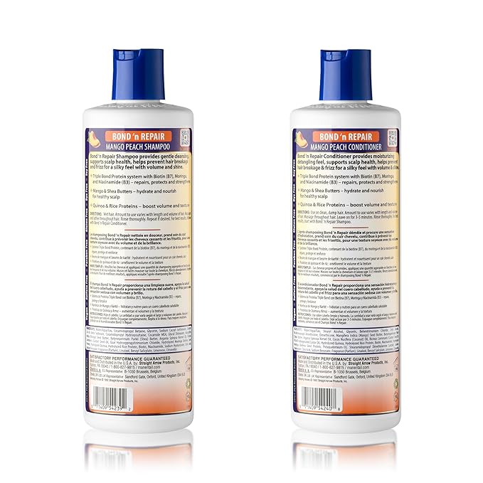 Bond 'n Repair Shampoo & Conditioner from Mane 'n Tail for Textured & Curly Hair