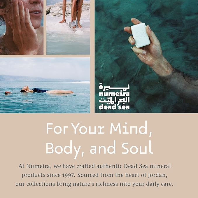 Dead Sea Gift Box - 7 Piece Wellness Collection with Bath Salts, Magnesium Bath Flakes, Magnesium Oil, Mud Mask, Salt Soap, & Mud Soap - Elegant Gift for Women, Men, & Special Occasions