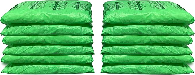 Packing Peanuts, 12 Pack, Green, Bulk Shipping Peanuts For Fragile Items, Biodegradable, Compostable Packing Peanuts For Packing, Storage & Moving