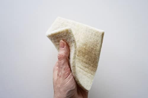 100% Wool Sponge 2 pk - Eco-Friendly & Compostable - Perfect for Kitchen Dishes - Image 3