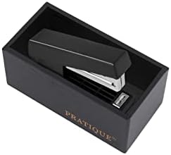 PRATIQUE Bamboo Drawer Organizer - Kitchen Utensil Organizer Silverware Tray Cutlery Holder，Office Desk Supplies and Accessories,5.9 * 3 * 2.6inch,Black by PRATIQUE
