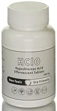Relief Hypochlorous Acid (HOCl) Effervescent Cleaning Tablets: Your Eco-Friendly, Multi-Use Solution - Makes 50 Gallons of 200ppm Solution. Includes Chlorine and pH Test Strips. (400 Tablets) by Relief