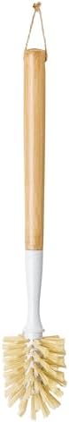 Vigar Zeroline 13.9 in Bamboo Bottle Brush with Long Handle by VIGAR