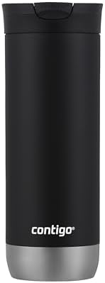 Contigo HuronTravel Mug Screw Cap Stainless Steel Drinking Cup by Unknown