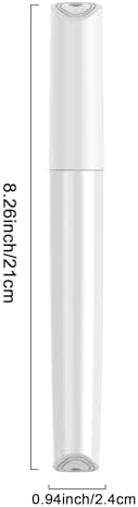 Portable Travel Toothbrush Case, Lipstick–like Plastic Toothbrush Holder Toothbrush Case Breathable Design with Air Hole More Hygienic Toothbrush Tube for Home Daily Travelling (White) - Image 6