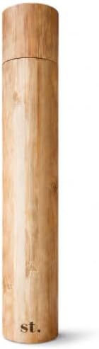 Sustainable Tomorrow Zen & Junior Bamboo Travel Box | Eco-Friendly Electric Toothbrush Case | Natural Bamboo Holder for Brush & Replacement Head | Plastic-Free Storage by SustainableTomorrow