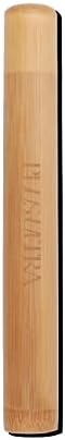 Plus Ultra Bamboo Travel Case for Adult Toothbrushes by PLUSULTRA