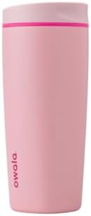Owala SmoothSip Slider Insulated Stainless Steel Coffee Tumbler, Reusable Iced Coffee Cup, Hot Coffee Travel Mug, BPA Free 20 oz, Pucker Up by Unknown