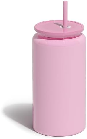 16 oz Sublimatable Tumbler, Insulated Tumbler with Straw by UIRZOTN