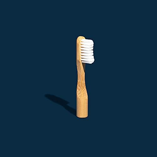 Better & Better Manual Bamboo Toothbrush Head Refill | Soft Bristles | Replaceable Brush Head Only | Eco-Friendly, Zero Plastic | Adult Size, Does not fit Sonic Electric Toothbrush - Image 5
