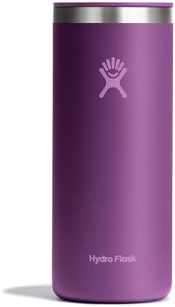 Hydro Flask Travel Coffee Cup – Insulated Stainless Steel, Non-Spill, Leak Resistant to-Go Tumbler 20 Oz Beachplum Purple by Unknown
