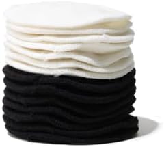 Public Goods Reusable Bamboo Cleansing Rounds | 14 Count Makeup Remover Pads with Cotton Mesh Wash Bag | Alternative to Disposable Cotton Rounds | Gentle, Machine Washable, Vegan Skincare Essential by PublicGoods