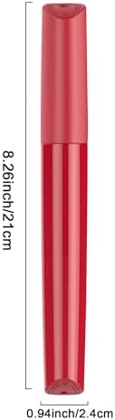 Portable Travel Toothbrush Case, Plastic Container Toothbrush Holder Brushes Box Breathable Design with Air Hole More Hygienic Toothbrush Tube for Home Daily Business Office (Red) - Image 6