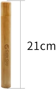 Gaia Guy Bamboo Toothbrush Travel Case 2 Pack - Portable Bamboo Toothbrush Holder Great for Plastic-Free Travel, Camping and Zero Waste Living - Image 3