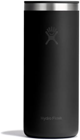 Hydro Flask Travel Coffee Cup – Insulated Stainless Steel, Non-Spill, Leak Resistant to-Go Tumbler 20 Oz Black by Unknown