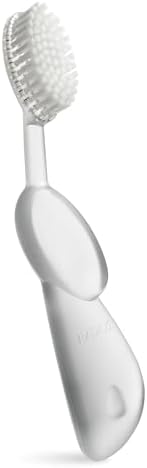 RADIUS Toothbrush, Original Big Brush & Case, Right Handed, Clear Brush with Clear Case, BPA Free ADA Accepted - Image 3