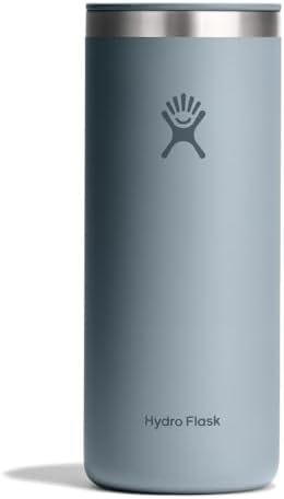 Hydro Flask Travel Coffee Cup – Insulated Stainless Steel, Non-Spill, Leak Proof To-Go Tumbler 20 Oz Shale Gray by Unknown