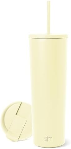 Simple Modern Iced Coffee Tumbler, Insulated | 28oz | Yellow by Unknown