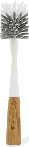 Full Circle Upstanding Bottle Brush, Deep Cleans Water Bottles, White by Unknown