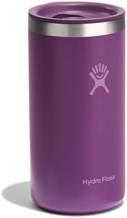 Hydro Flask Travel Coffee Cup – Insulated Stainless Steel, Non-Spill, Leak Resistant to-Go Tumbler 16 Oz Beachplum Purple - Image 2