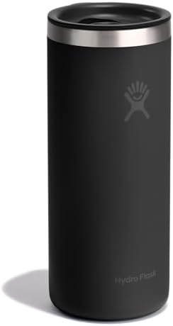 Hydro Flask Travel Coffee Cup – Insulated Stainless Steel, Non-Spill, Leak Resistant to-Go Tumbler 20 Oz Black - Image 2
