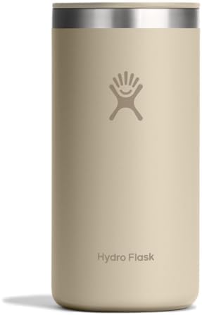Hydro Flask Travel Coffee Cup – Insulated Stainless Steel, Non-Spill, Leak Proof To-Go Tumbler 16 Oz Oat Tan by Unknown