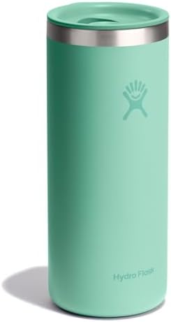 Hydro Flask Travel Coffee Cup – Insulated Stainless Steel, Non-Spill, Leak Proof To-Go Tumbler 20 Oz Mermaid Green - Image 2