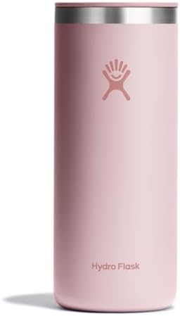 Hydro Flask Travel Coffee Cup – Insulated Stainless Steel, Non-Spill, Leak Resistant to-Go Tumbler 20 Oz Trillium Pink by Unknown