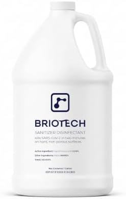 BRIOTECH Sanitizer Disinfectant, Hypochlorous Acid, Refill, 1 Gal by BRIOTECHUSA