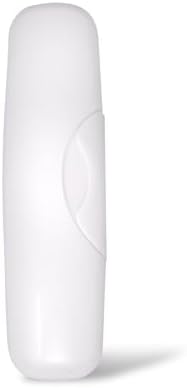 RADIUS Toothbrush Travel Case for Big Brush/Original/Scuba Brushes, BPA-Free Recycled Plastic, Portable for Bathroom, School, Home, Camping - White (ONLY fits the Big Brush/Original/Flex/SCUBA) by RADIUSCorporation