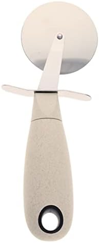 Beille 4pc Wheat Straw Kitchen Utensils Peeler Pizza Cutter Scoop and Grater - Image 5