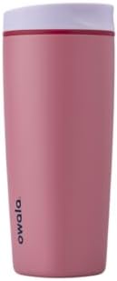 Owala SmoothSip Slider Insulated Stainless Steel Coffee Tumbler, Reusable Iced Coffee Cup, Hot Coffee Travel Mug, BPA Free 20 oz, Purple/Pink (Crochet Queen) by Unknown