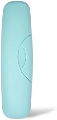 RADIUS Toothbrush Travel Case for Big Brush/Original/Scuba Brushes, BPA-Free Recycled Plastic, Portable for Bathroom, School, Home, Camping - Mint (ONLY fits the Big Brush/Original/Flex/SCUBA) by RADIUSCorporation