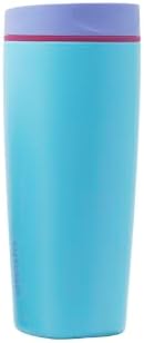 Owala SmoothSip Slider Insulated Stainless Steel Coffee Tumbler, Reusable Iced Coffee Cup, Hot Coffee Travel Mug, BPA Free 20 oz, In Bloom by Unknown