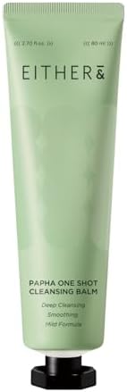 EITHER& PAPHA One-Shot Cleansing Balm, Makeup Remover, Oil Cleanser by EITHER