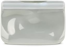 W&P Porter Silicone Reusable Storage Bag, Sandwich (10oz Flat), Sage, Food Storage Container, Microwave and Dishwasher Safe, Easy Cleaning - Image 5