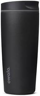 Owala SmoothSip Slider Insulated Travel Coffee Cup 20 oz Very Very Dark by Unknown