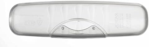 RADIUS Toothbrush, Original Big Brush & Case, Right Handed, Clear Brush with Clear Case, BPA Free ADA Accepted - Image 6