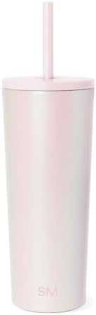Simple Modern Iced Coffee Tumbler, Insulated | 24oz | Pearlescent by Unknown