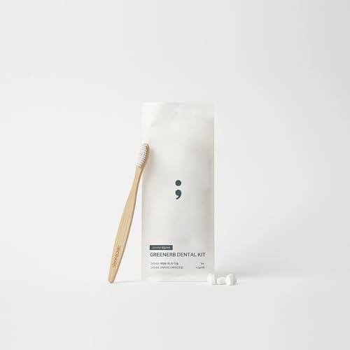 Greenerb Dental Kit - Eco-Friendly Bamboo Toothbrush & Solid Toothpaste Tablets | Travel & Zero-Waste Oral Care Set - Image 2