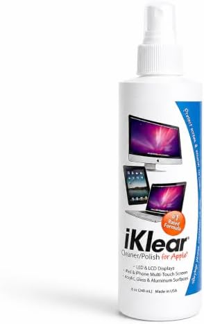 Spray Bottle (8oz) - Screen Cleaner - TV, Computer, Phone & Tablet Cleaner - Made in USA by KlearScreen