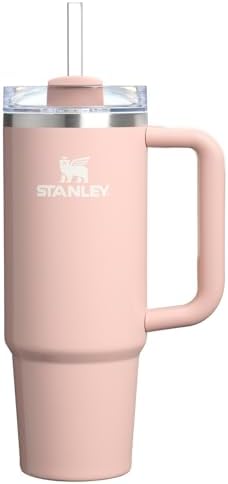 STANLEY Quencher H2.0 Flow State Tumbler, 30 oz, Peach Whip Gloss by Unknown