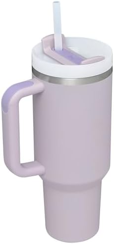 STANLEY Quencher H2.0 Flow State Tumbler, 40 oz, Orchid Soft Matte - Image 2