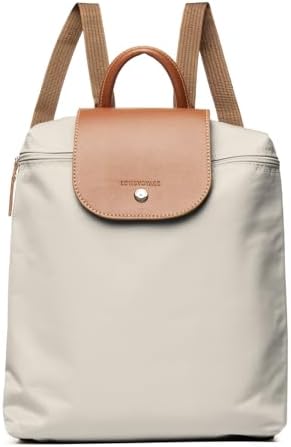 Longvoyage Bonne Vivante 3-Piece Travel Bag Set, Roll-Up Backpack, Large Waterproof Bag & Cosmetic Case, Matching Travel Accessories, Bone - Image 3