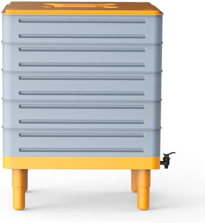 5-Tray Worm Composter,100L WormCompost Bin for Vermicomposting Starter, Indoor & Outdoor Worms Farm Composting Bin, Worm Compost Bin for Recycling Food Waste - Image 2