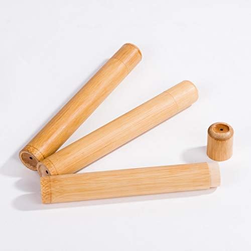 Bamboo Toothbrush Travel Case Pack of 6 Biodegradable and Eco Friendly - Image 4