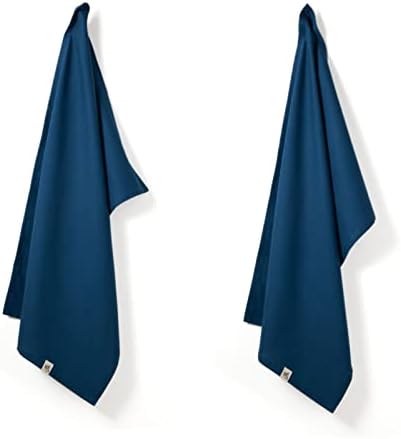 Wild & Stone Organic Cotton Tea Towels, Set of 2, GOTS Certified, 27x19 in - Image 2