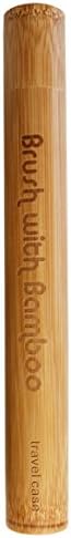Bamboo Toothbrush Travel Case - Adult by BrushwithBamboo